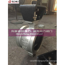 Bare Shaft Wafer Flange Segment Ball Valve